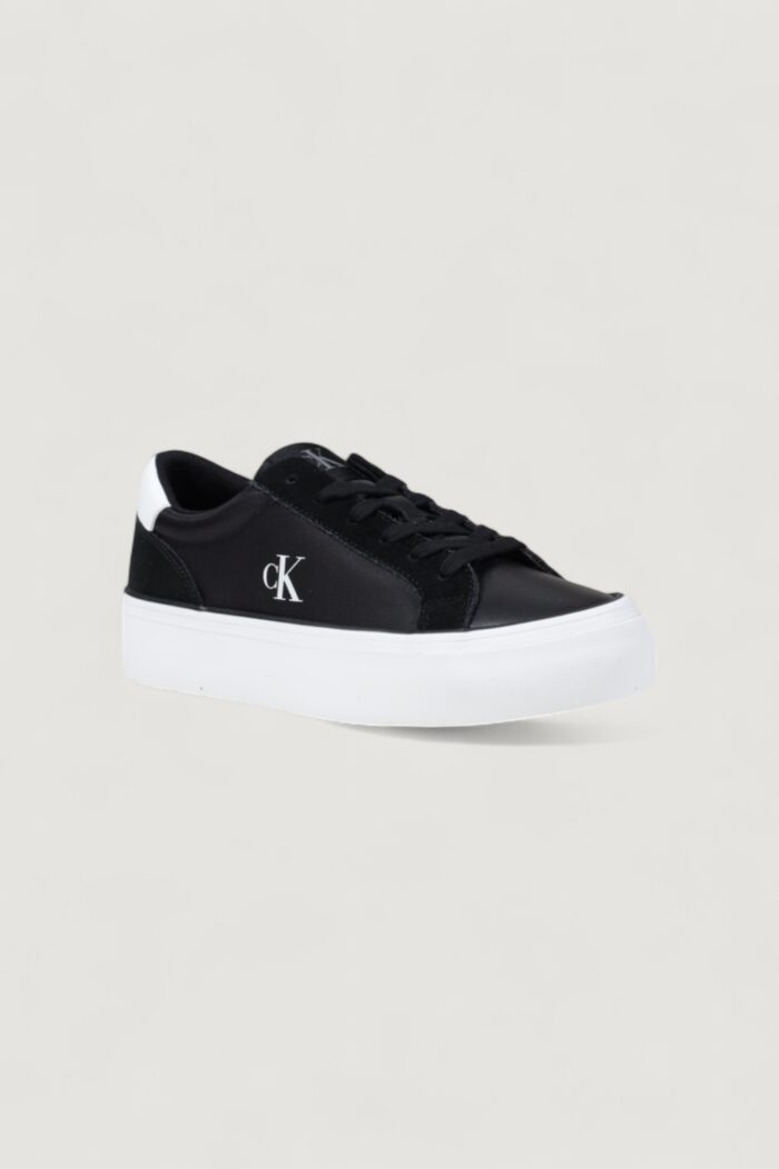 Sneakers Calvin Klein VULC FLATFORM MG NYL Black-White – YW0YW01896