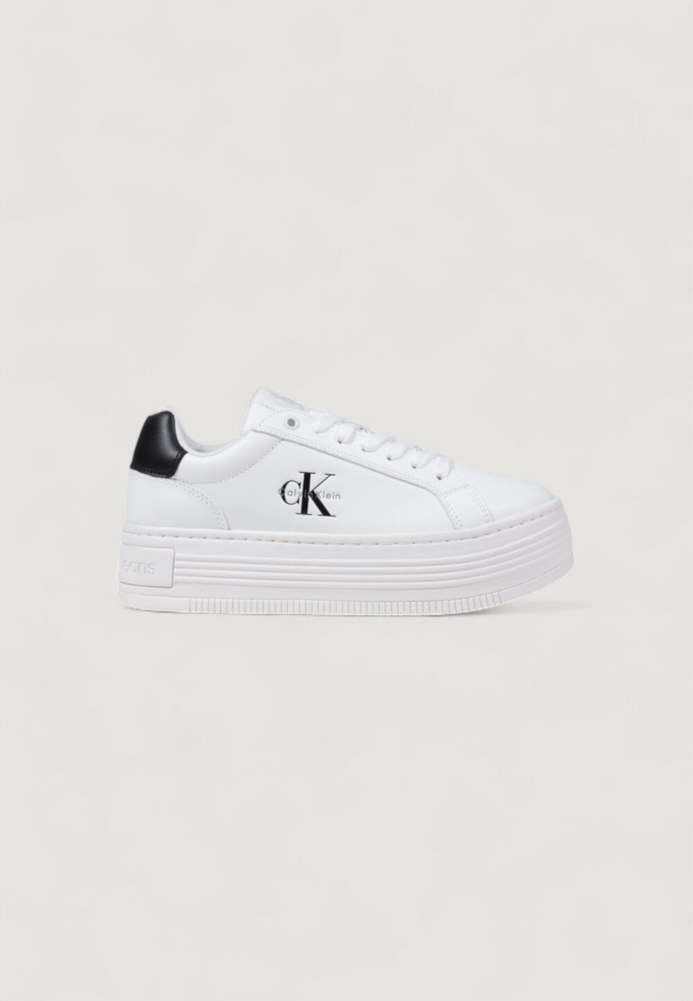 Sneakers Calvin Klein Jeans BOLD FLATF LOW LACE Bianco - Foto 1