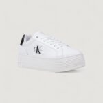 Sneakers Calvin Klein Jeans BOLD FLATF LOW LACE Bianco - Foto 2