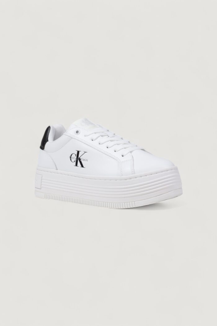 Sneakers Calvin Klein BOLD FLATF LOW LACE Bianco – YW0YW01878