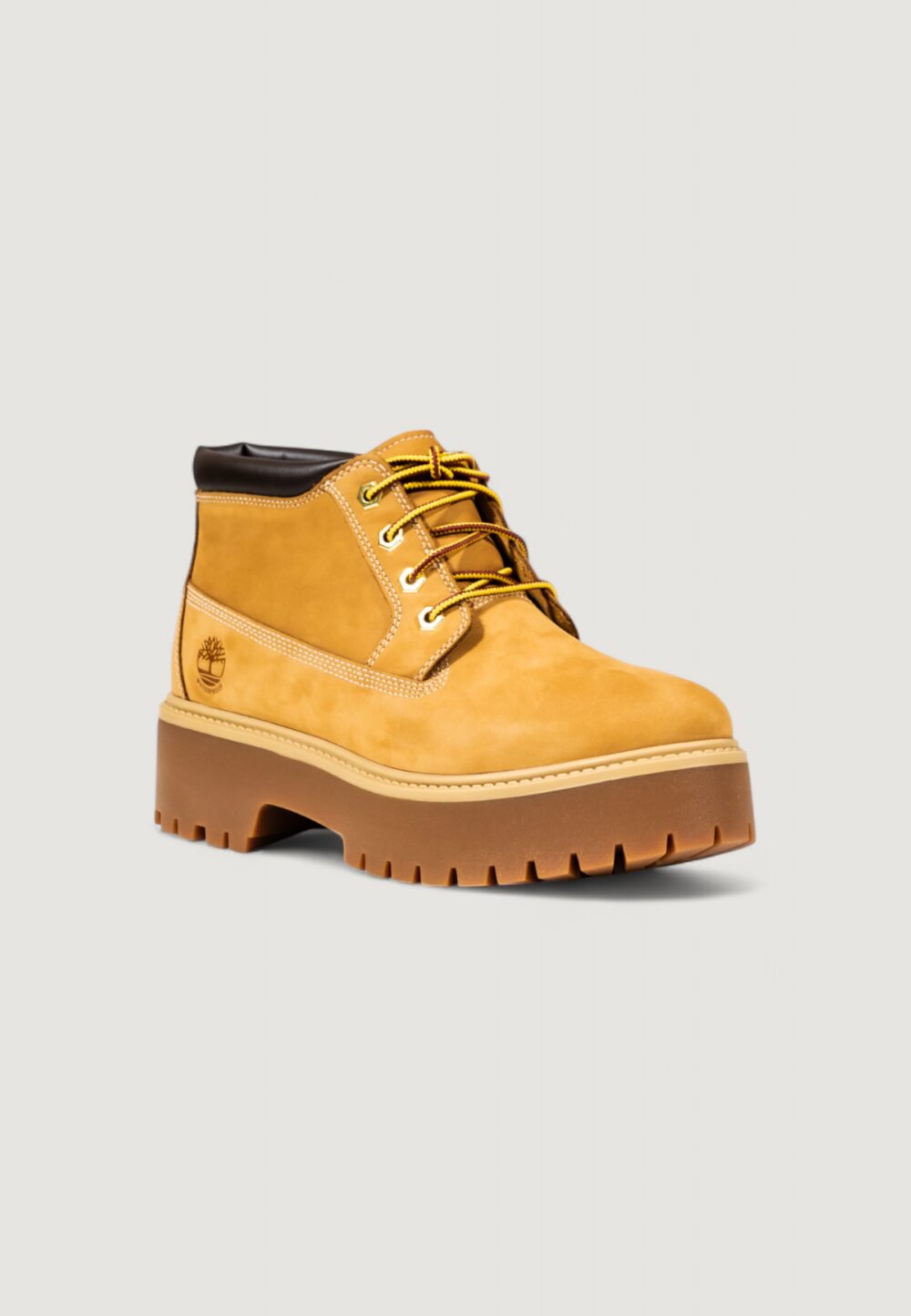 Stivali TIMBERLAND STONE STREET MID LACE WATERPROOF BOOT Beige - Foto 2
