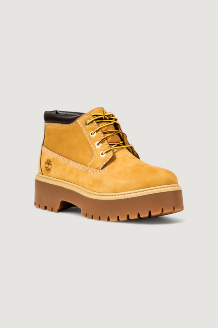 Stivali Timberland STONE STREET MID LACE WATERPROOF BOOT Beige – TB1A5RF9231