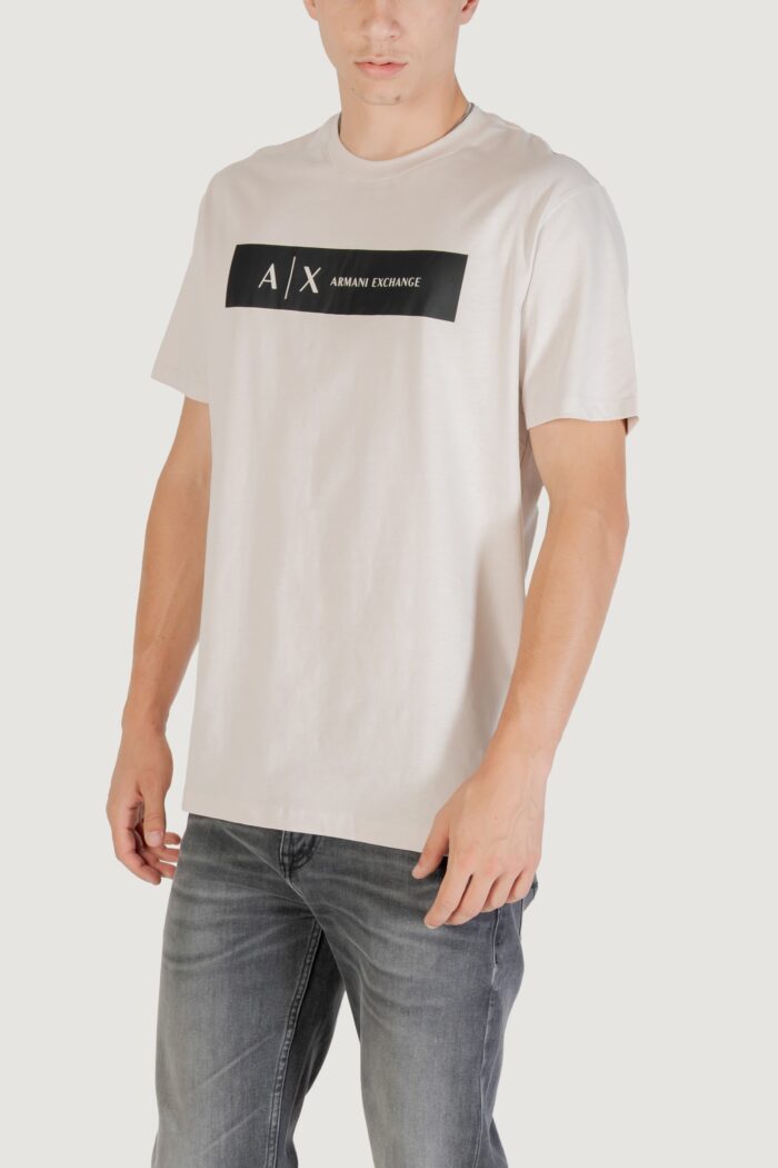 T-shirt Armani Exchange  Beige chiaro – XM001425 AF10361