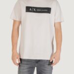 T-shirt Armani Exchange  Beige chiaro - Foto 2