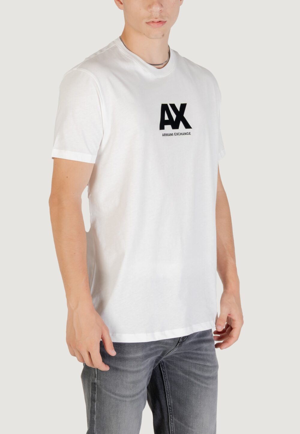 T-shirt Armani Exchange  Bianco - Foto 2