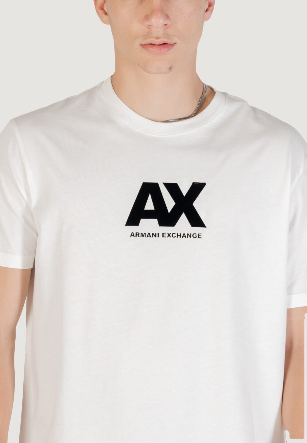 T-shirt Armani Exchange  Bianco - Foto 5