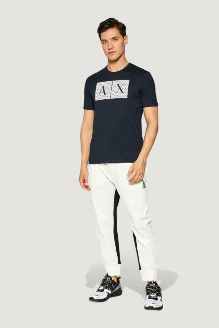T-shirt Armani Exchange  Blu marine