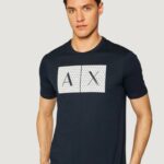 T-shirt Armani Exchange  Blu marine - Foto 1