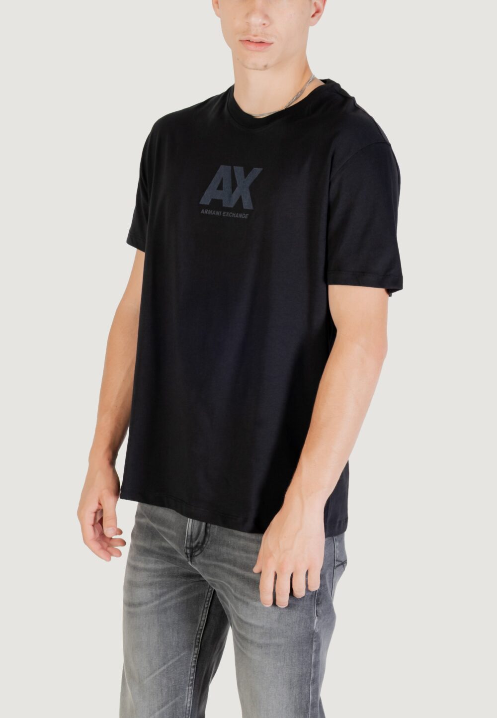 T-shirt Armani Exchange  Nero - Foto 1