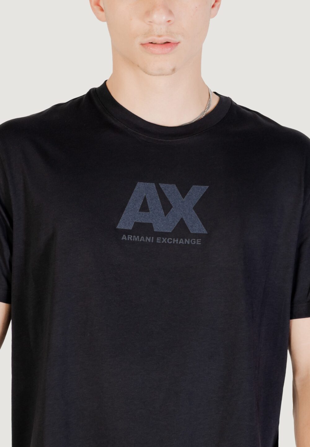 T-shirt Armani Exchange  Nero - Foto 5