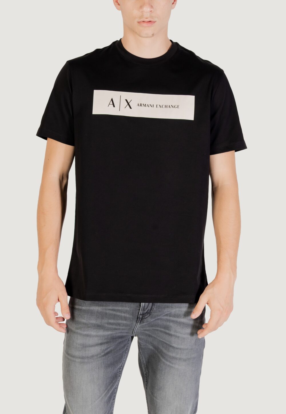 T-shirt Armani Exchange  Nero - Foto 1