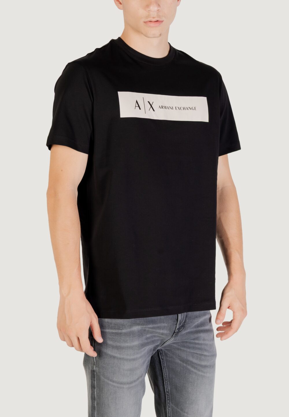 T-shirt Armani Exchange  Nero - Foto 2