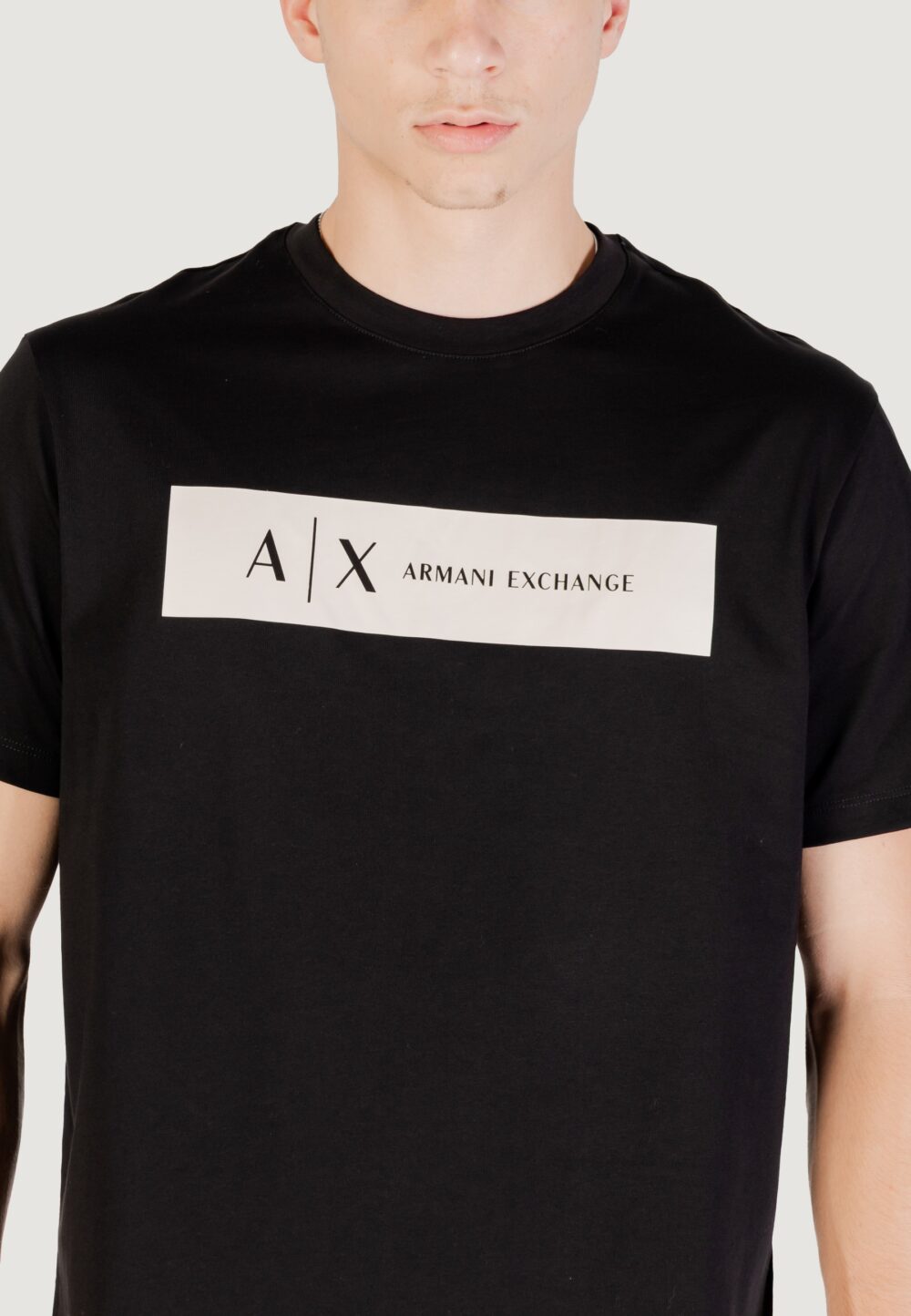 T-shirt Armani Exchange  Nero - Foto 5