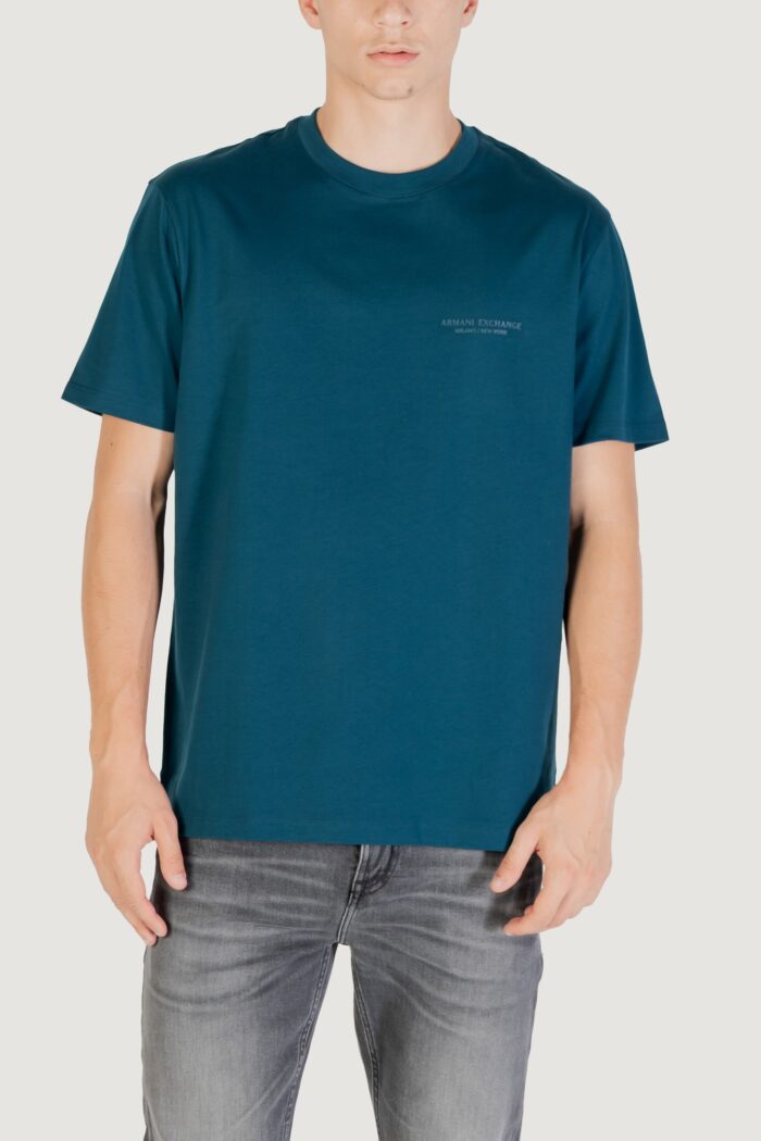 T-shirt Armani Exchange  Petrolio – XM001281 AF10361