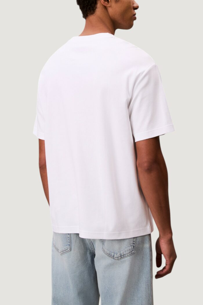 T-shirt Calvin Klein A – Rel Fashion Logo Bianco
