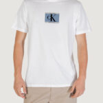 T-shirt Calvin Klein SS 30s EU SP CK BOX Bianco - Foto 1