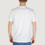 T-shirt Calvin Klein SS 30s EU SP OUTLINE Bianco - Foto 4
