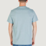 T-shirt Calvin Klein SS 30s EU SP CK BOX Blu Chiaro - Foto 4