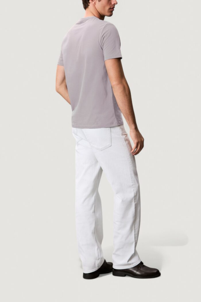 T-shirt Calvin Klein SS 30s EU SP OUTLINE Grigio