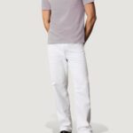 T-shirt Calvin Klein SS 30s EU SP OUTLINE Grigio - Foto 3