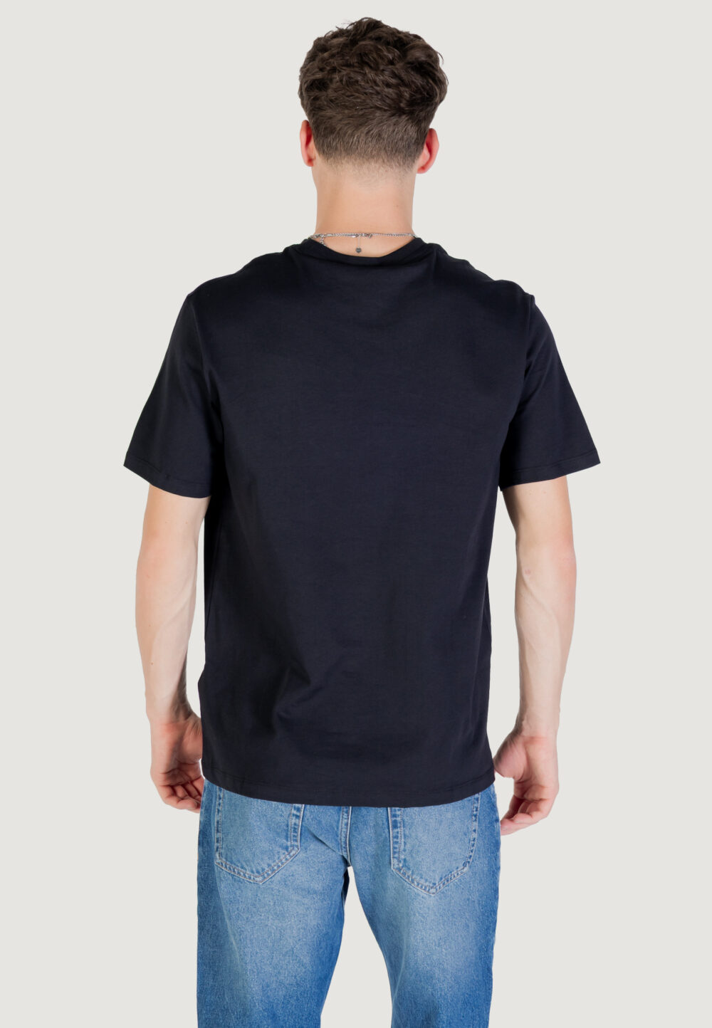 T-shirt Calvin Klein Jeans SS SMOOTH CTTN SOLID Antracite - Foto 4