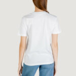 T-shirt Calvin Klein Jeans A- INST. LOGO CLASSI Bianco - Foto 4