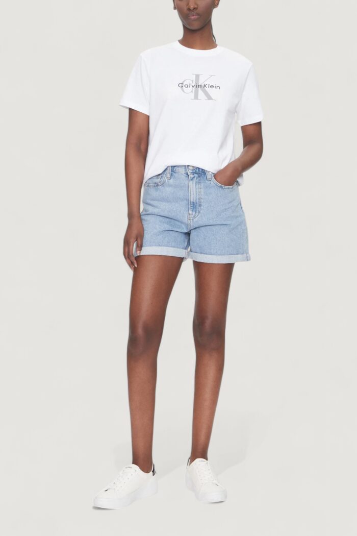 T-shirt Calvin Klein HERO SS CLASSIC MONO Bianco – LV047B865G