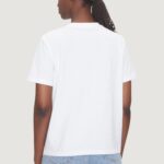 T-shirt Calvin Klein Jeans HERO SS CLASSIC MONO Bianco - Foto 4