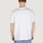 T-shirt Calvin Klein Jeans SS 20s CK DEBOSS MON Bianco - Foto 4