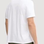 T-shirt Calvin Klein Jeans SS 20S CK MACRO AOP Bianco - Foto 4