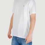 T-shirt Calvin Klein Jeans SS BADGE 30S JERSEY Bianco - Foto 2