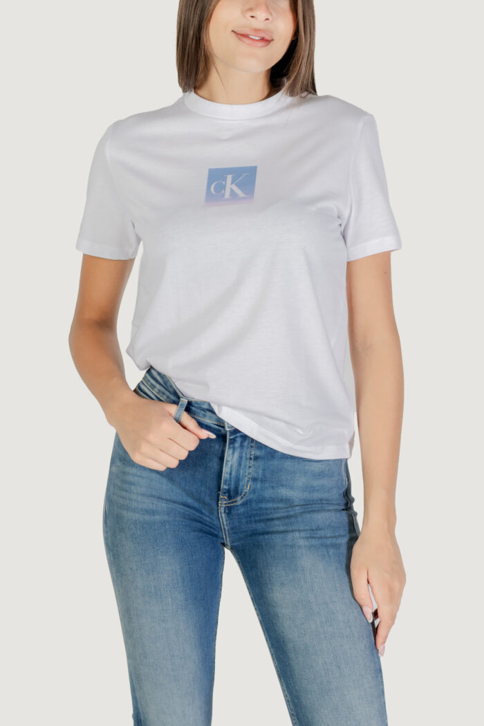 T-shirt Calvin Klein SS CLASSIC FIT TEE Bianco – LV047C864G