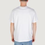 T-shirt Calvin Klein Jeans SS Hero Monologo Tee Bianco - Foto 4