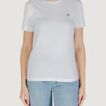 T-shirt Calvin Klein Jeans SS MONOGRAM CREW TEE Bianco - Foto 5