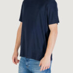 T-shirt Calvin Klein Jeans SS SMOOTH CTTN SOLID Blue scuro - Foto 2