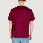 T-shirt Calvin Klein Jeans SS Hero Monologo Tee Bordeaux - Foto 4