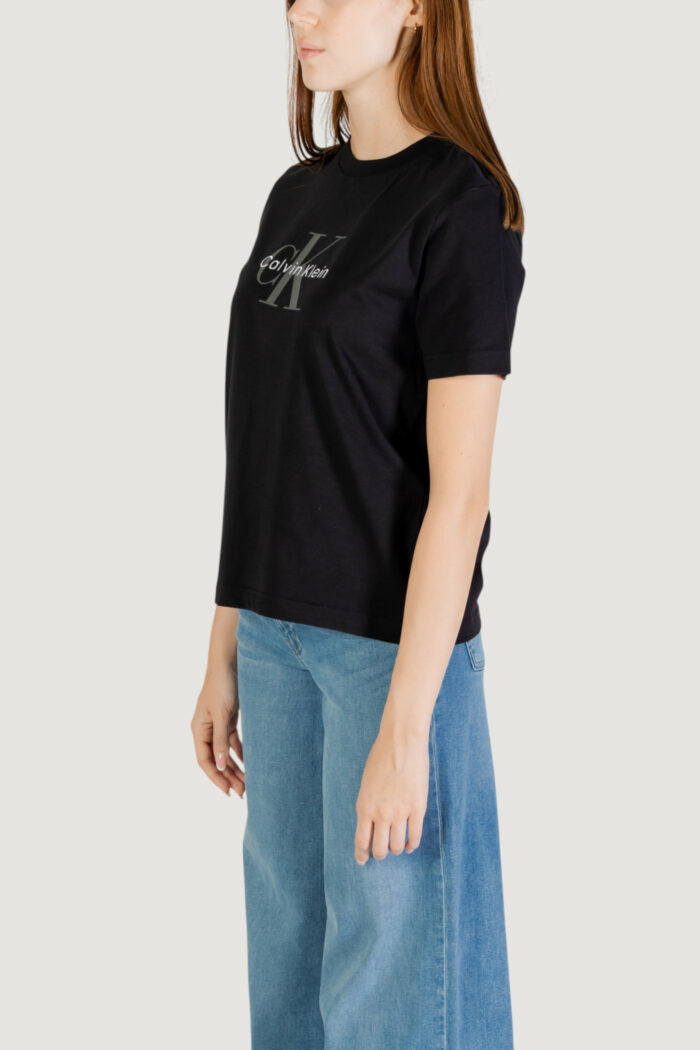 T-shirt Calvin Klein HERO SS CLASSIC MONO Nero – LV047B865G