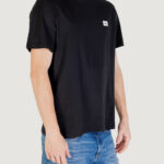 T-shirt Calvin Klein Jeans SS BADGE 30S JERSEY Nero - Foto 3