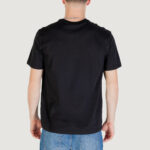 T-shirt Calvin Klein Jeans SS BADGE 30S JERSEY Nero - Foto 4