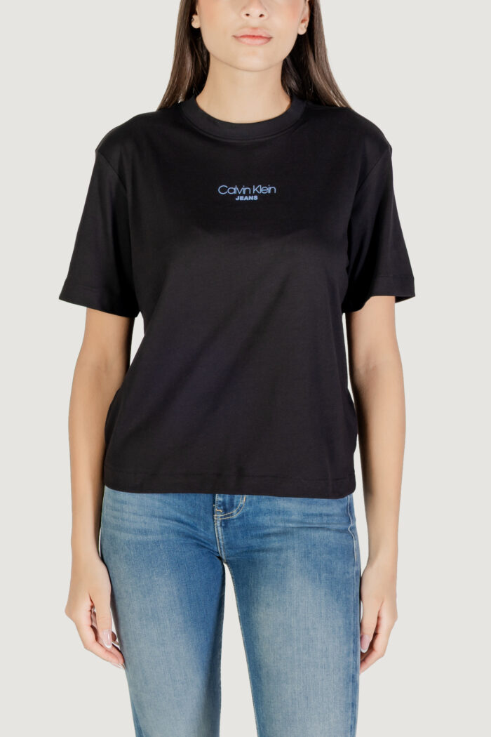 T-shirt Calvin Klein SS BOXY FIT TEE Nero – LV047C858G