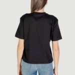 T-shirt Calvin Klein Jeans SS BOXY FIT TEE Nero - Foto 4