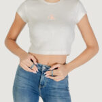 T-shirt Calvin Klein Jeans MONOGRAM BABY TEE Panna - Foto 1