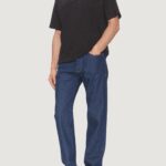 T-shirt Calvin Klein A - Rel Fashion Logo Nero - Foto 3