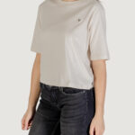T-shirt Guess Active COLETTE BOXY TSHIRT Beige chiaro - Foto 3