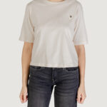 T-shirt Guess Active COLETTE BOXY TSHIRT Beige chiaro - Foto 4