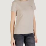 T-shirt Guess Active COLETTE T-SHIRT Beige chiaro - Foto 3