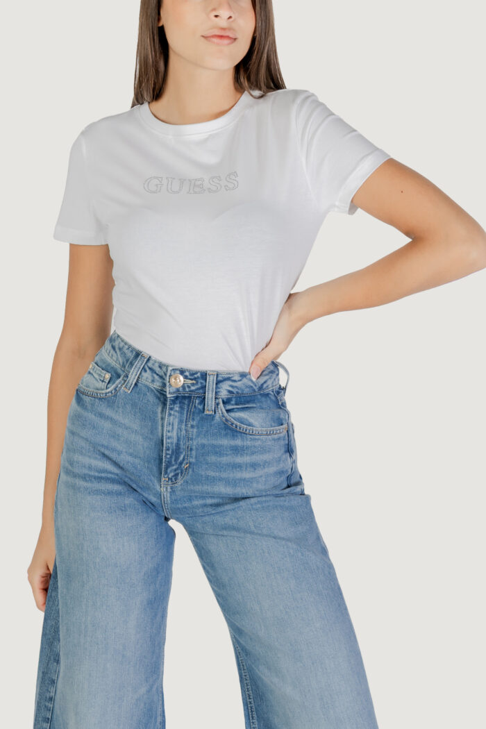 T-shirt Guess Active BRIANA SS T-SHIRT Bianco – V3BI11 J1314