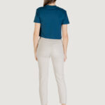 T-shirt Guess Active ADELE CROP TSHIRT Petrolio - Foto 5