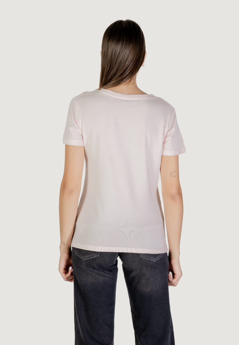 T-shirt Guess Active COLETTE T-SHIRT Rosa - Foto 4