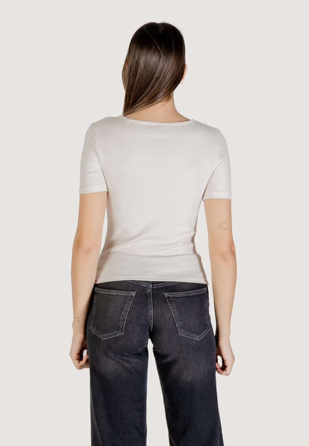 T-shirt Guess Active STEFFI SS T-SHIRT Rosa Cipria - Foto 2